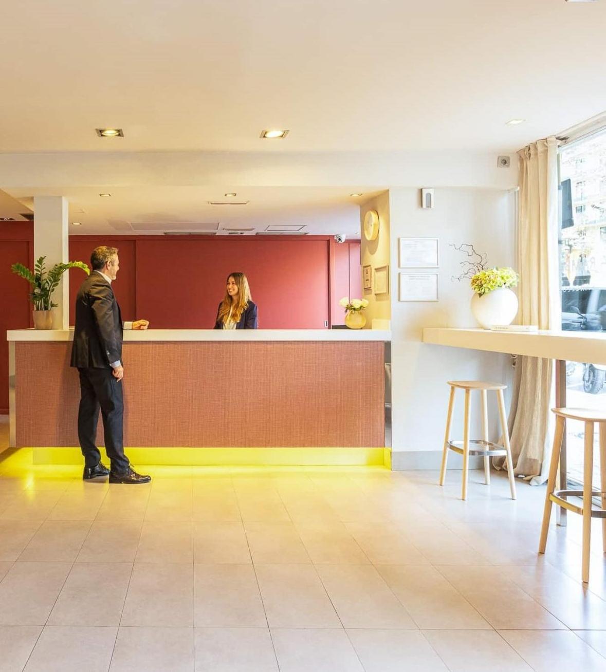 Hotel Arc La Rambla Barcellona Esterno foto