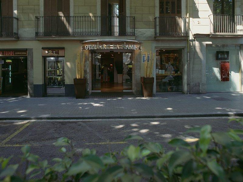 Hotel Arc La Rambla Barcellona Esterno foto